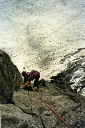 Weg zu Valee Blanche, Mt. Blanc 1993